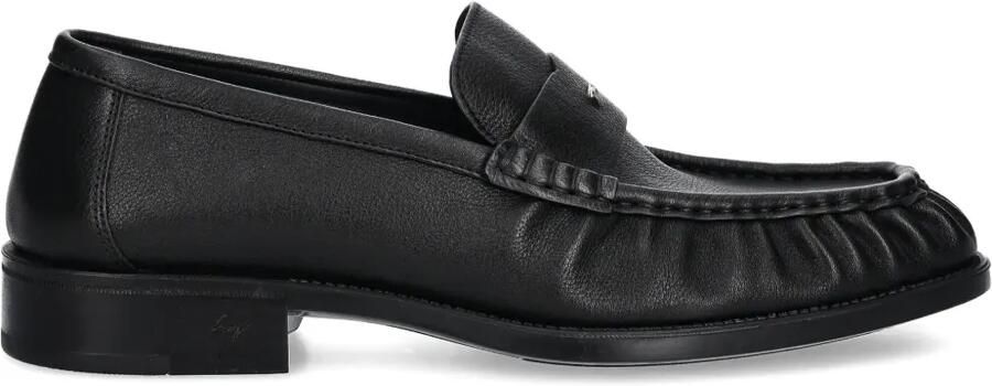 Giuseppe Zanotti Weeston leren mocassin loafers Zwart