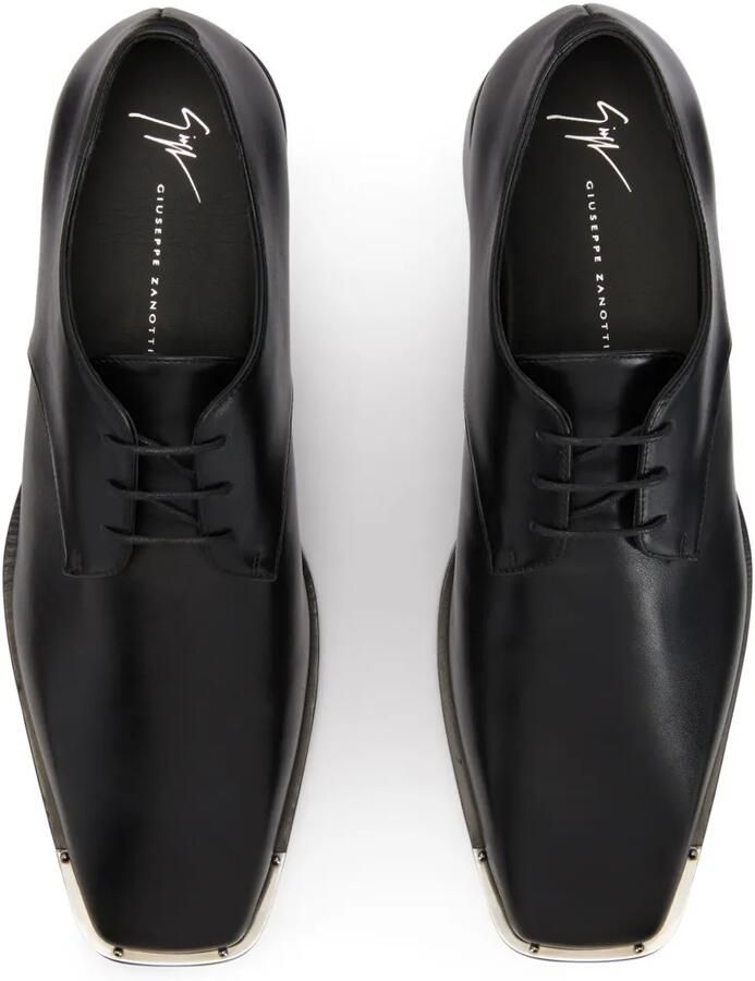 Giuseppe Zanotti Westport derby schoenen Zwart - Foto 2