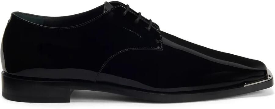 Giuseppe Zanotti Westport lakleren veterschoenen Zwart