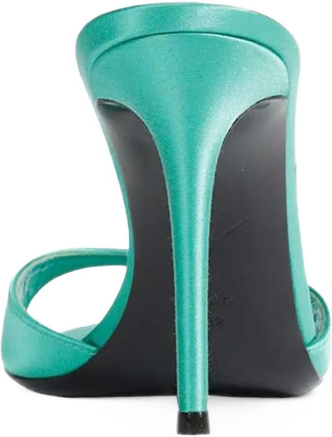 Giuseppe Zanotti x Antonioli Intriigo strap mules Groen - Foto 2