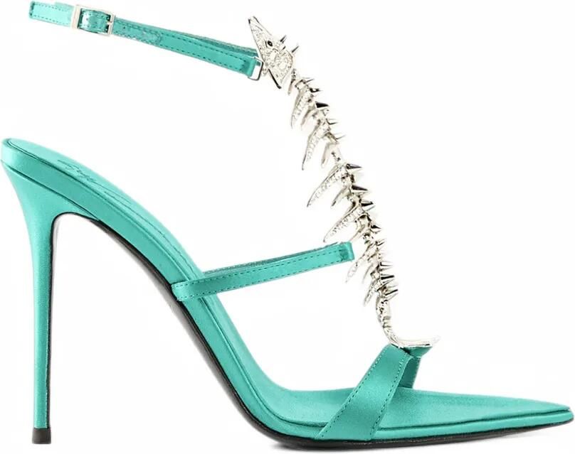 Giuseppe Zanotti x Antonioli Slim 2.0 sandals Groen