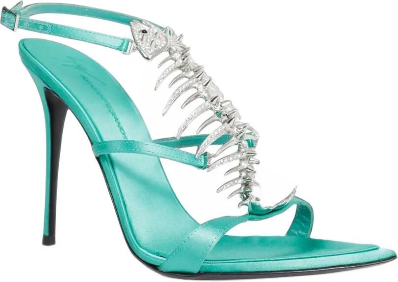 Giuseppe Zanotti x Antonioli Slim 2.0 sandals Groen - Foto 2