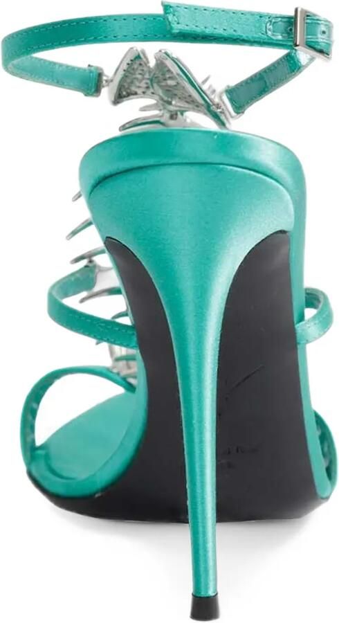 Giuseppe Zanotti x Antonioli Slim 2.0 sandals Groen - Foto 3