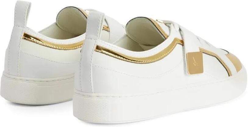Giuseppe Zanotti Zenas leren sneakers Wit - Foto 4