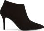 Giuseppe Zanotti Greek 90mm suède enkellaarzen Zwart - Thumbnail 1