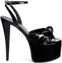 Giuseppe Zanotti GZ Aida sandalen met plateauzool Zwart - Thumbnail 1