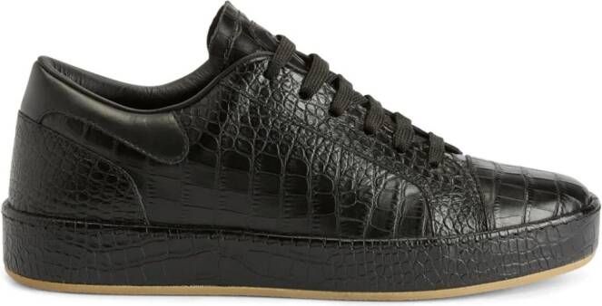 Giuseppe Zanotti Gz City leren sneakers Zwart