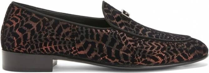 Giuseppe Zanotti GZ Rudolph loafers Zwart