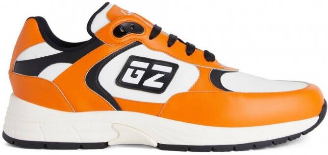 Giuseppe Zanotti GZ Runner low-top sneakers Oranje