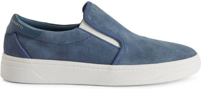 Giuseppe Zanotti Gz94 leren sneakers Blauw