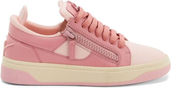 Giuseppe Zanotti GZ94 leren sneakers Roze