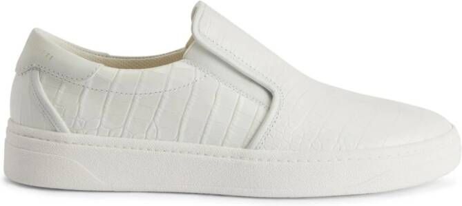 Giuseppe Zanotti Gz94 leren sneakers Wit