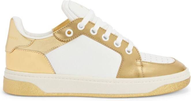 Giuseppe Zanotti GZ94 leren sneakers Wit