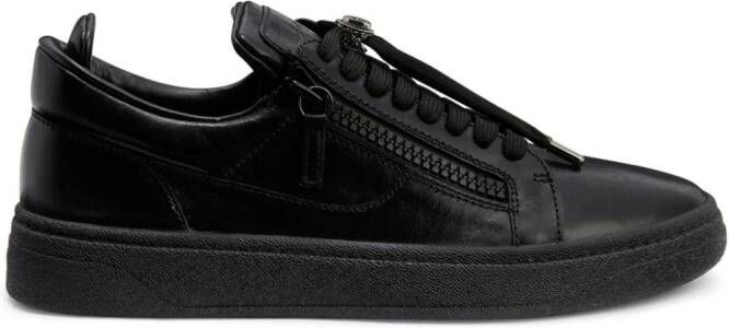 Giuseppe Zanotti GZ94 logo-patch sneakers Zwart