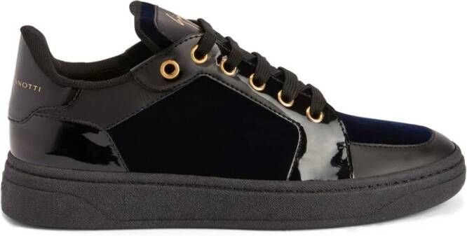 Giuseppe Zanotti GZ94 sneakers met logopatch Zwart