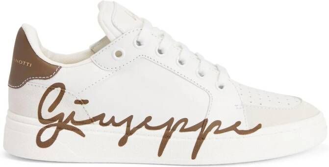 Giuseppe Zanotti GZ94 low-top sneakers Wit