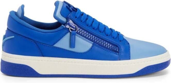 Giuseppe Zanotti Gz94 sneakers met colourblocking Blauw