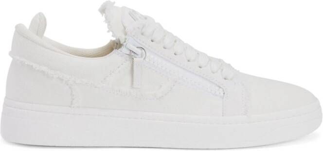 Giuseppe Zanotti Gz94 sneakers met franje Wit