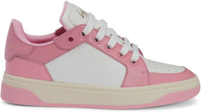 Giuseppe Zanotti GZ94 sneakers met panelen Roze