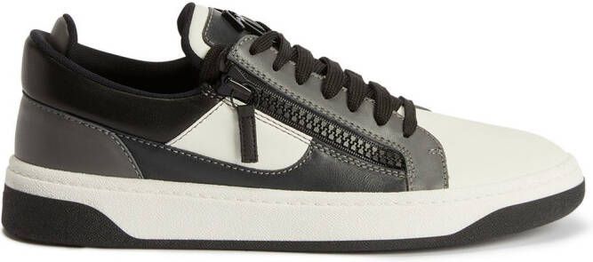 Giuseppe Zanotti GZ94 sneakers met panelen Zwart