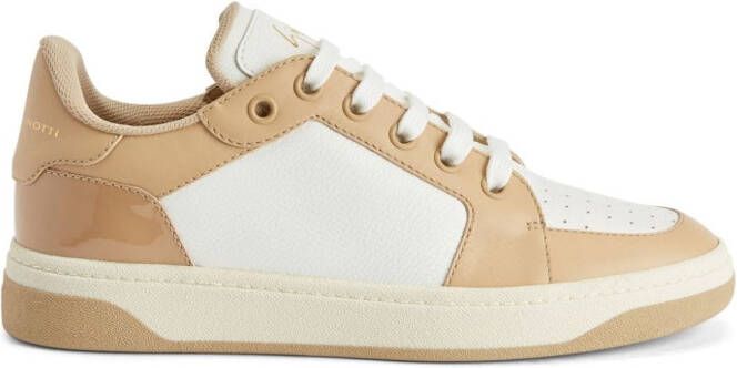 Giuseppe Zanotti GZ94 sneakers met vlakken Wit