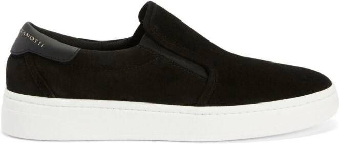 Giuseppe Zanotti Gz94 suède sneakers Zwart