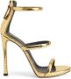 Giuseppe Zanotti Harmony leren sandalen Goud - Thumbnail 1