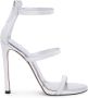 Giuseppe Zanotti Harmony sandalen met glitter Zilver - Thumbnail 1