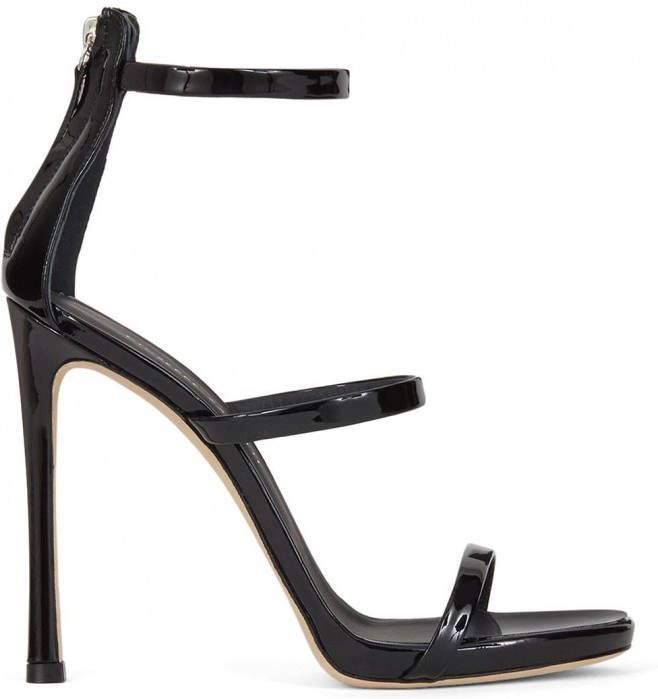 Giuseppe Zanotti Harmony sandalen met open neus Zwart