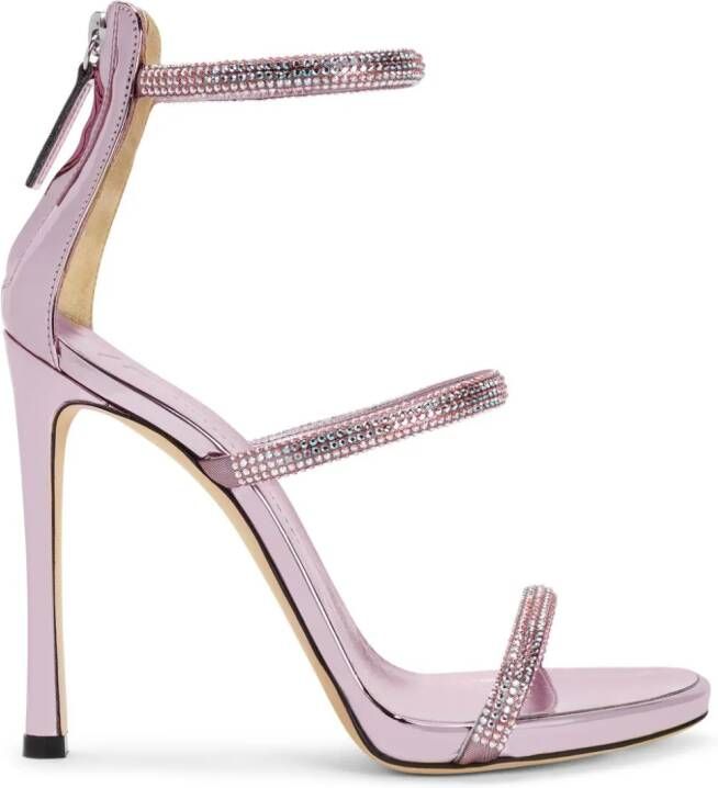 Giuseppe Zanotti Harmony sandalen Roze