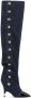 Giuseppe Zanotti Harper overknee laarzen Blauw - Thumbnail 1