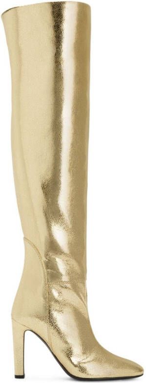 Giuseppe Zanotti Hattie metallic laarzen Goud