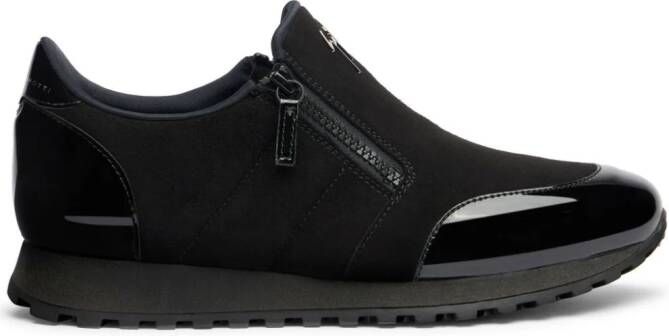 Giuseppe Zanotti Idle Run suède loafers Zwart