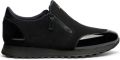Giuseppe Zanotti Ilde Run low-top sneakers met dubbele rits Zwart - Zwart