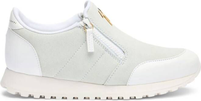 Giuseppe Zanotti Ilde Run suède sneakers Wit