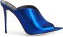 Giuseppe Zanotti Intriigo muiltjes met metallic-effect Blauw - Thumbnail 1