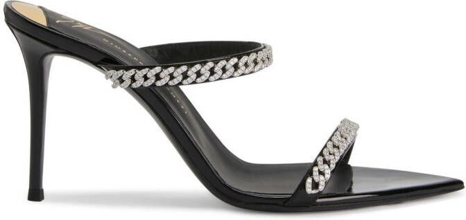 Giuseppe Zanotti Intriigo sandalen Zwart