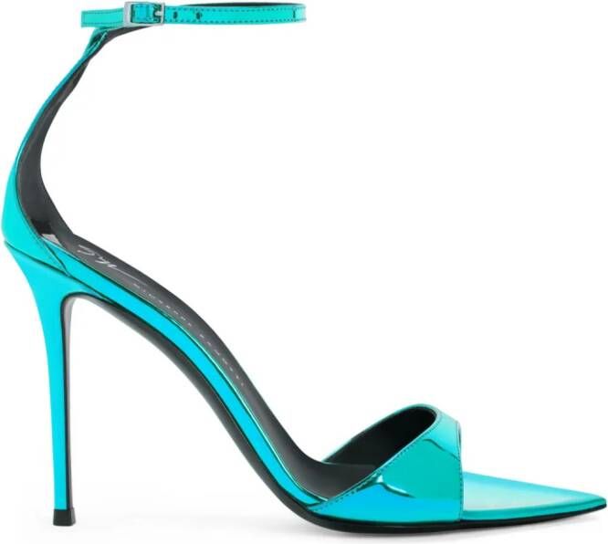 Giuseppe Zanotti Intriigo sandalen met enkelbandjes Blauw