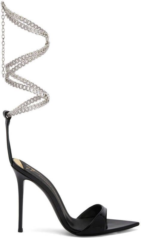 Giuseppe Zanotti Intriigo sandalen Zwart