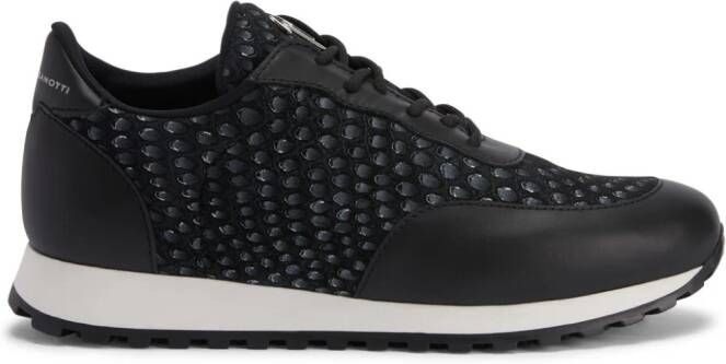 Giuseppe Zanotti Jimi low-top sneakers Zwart