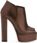 Giuseppe Zanotti Judith laarzen met plateauzool Bruin - Thumbnail 1