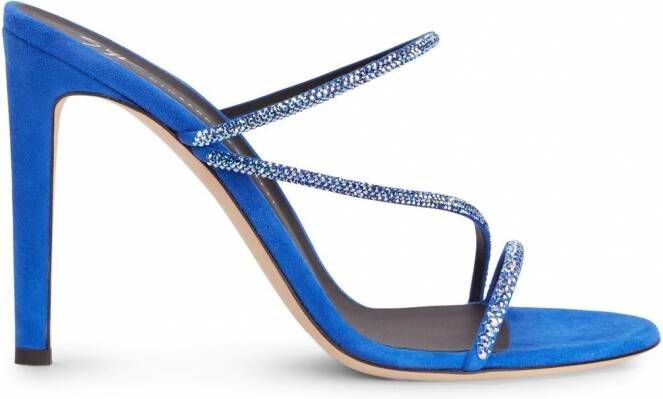 Giuseppe Zanotti Julianne sandalen met bandjes Blauw