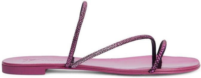 Giuseppe Zanotti Julianne sandalen Roze