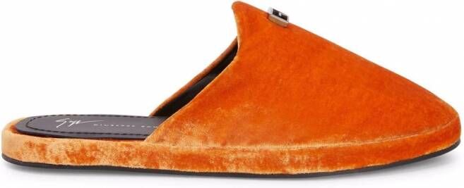 Giuseppe Zanotti Jungle Fever pantoffels Oranje