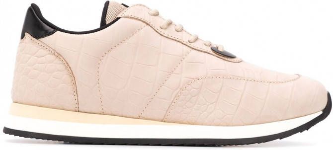 Giuseppe Zanotti Klassieke hardloopsneakers Beige