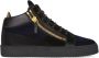 Giuseppe Zanotti Kriss high-top sneakers Blauw - Thumbnail 1