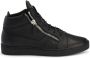 Giuseppe Zanotti Kriss leren sneakers Zwart - Thumbnail 1