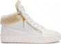 Giuseppe Zanotti Kriss leren sneakers Wit - Thumbnail 1