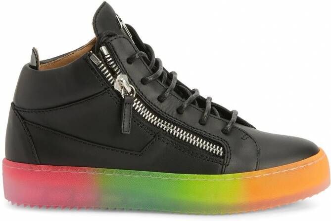 Giuseppe Zanotti Kriss mid-top sneakers Zwart