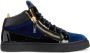 Giuseppe Zanotti Kriss sneakers met vlakken Blauw - Thumbnail 1